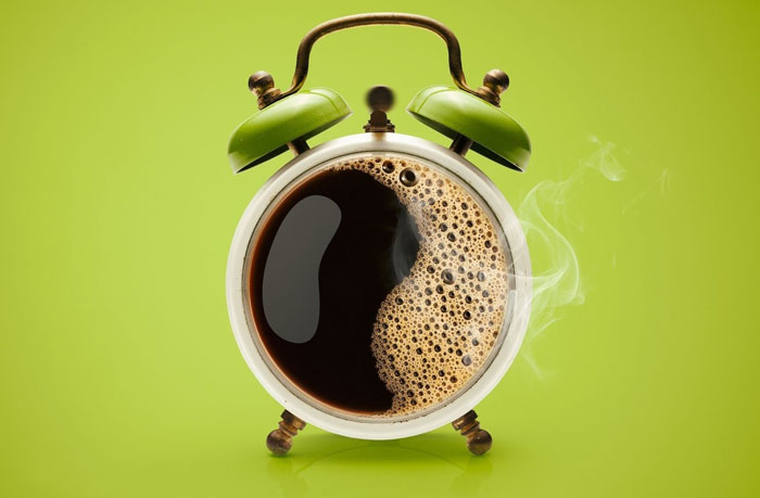 بهترین زمان مصرف قهوه